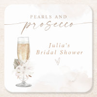 Chá de Noiva JULIA Boho Floral Pérolas e Prosecco