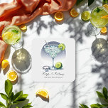 Porta-copo De Papel Quadrado Chá de panela Personalizado de Marcas e Matrimônio<br><div class="desc">Conclua seu chá de panela com essas portas copos personalizadas 'Margarita & Matrimony'! Apresentando um belo e ilustrado vidro margarita com fatias de limão, um brilhante anel de noivado e texto elegante, essas portas copos são perfeitas para proteger as superfícies enquanto adiciona um toque festivo ao seu evento. Ideal para...</div>