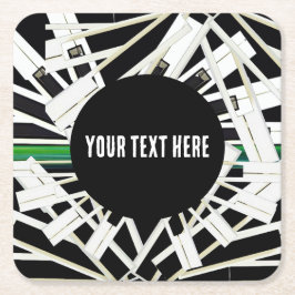 PORTA-COPO DE PAPEL QUADRADO CHAVES DE MEIO-NOITE