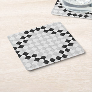 Porta-copo De Papel Quadrado Chess Pad de Kenneth Yoncich