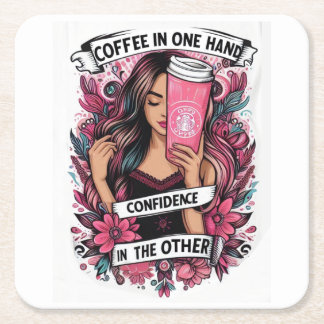 Porta-copo De Papel Quadrado Chica