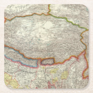 Porta-copo De Papel Quadrado China e Tibet