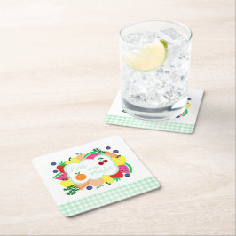 Porta-copo De Papel Quadrado Chuva de Presentes de Noiva Fresh Off The Market