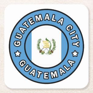 Porta-copo De Papel Quadrado Cidade da Guatemala Guatemala