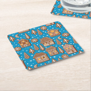 Porta-copo De Papel Quadrado Cidade de Cookie