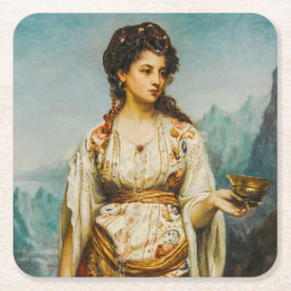 Porta-copo De Papel Quadrado Circe de Jean Jules Bardin (1875)