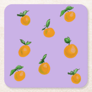 Porta-copo De Papel Quadrado Citrus Studio I