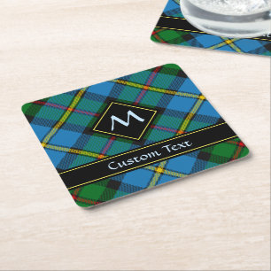 Porta-copo De Papel Quadrado Clan MacLeod caçando Tartan