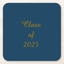 Porta-copo De Papel Quadrado Classe Classy de 2025