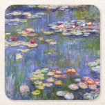 Porta-copo De Papel Quadrado Claude Monet - Lírios/Ninfas<br><div class="desc">Lírios/Ninfas - Claude Monet,  1916</div>