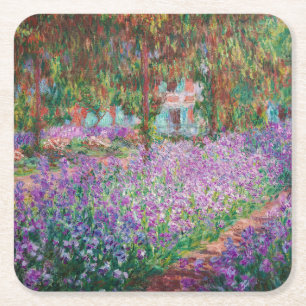 Porta-copo De Papel Quadrado Claude Monet - O Jardim do Artista em Giverny