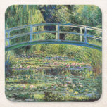 Porta-copo De Papel Quadrado Claude Monet - Water Lily Pond & Japanesese Bridge<br><div class="desc">The Water Lily Pond and the Japan Bridge / Le Bassin aux ninfheas - Claude Monet,  1899</div>