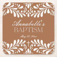 Clay Talavera Azulejo espanhol Fiesta Baptism