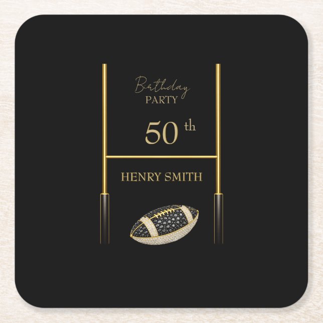 Porta-copo De Papel Quadrado Coaster (Frente)