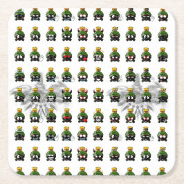 PORTA-COPO DE PAPEL QUADRADO COASTER MARSSDREAM