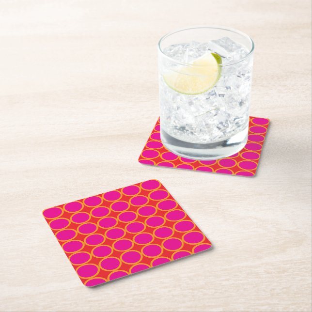 Porta-copo De Papel Quadrado Coasters de Bebida/Bebida (Insitu)