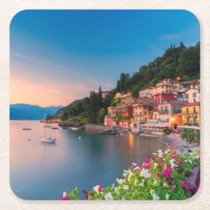 Porta-copo De Papel Quadrado Coastline   Varena, Lombardia, Itália