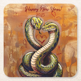 Porta-copo De Papel Quadrado Cobra de Wooden 2025