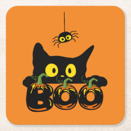 Porta-copo De Papel Quadrado Coleção de Festas de Halloween!