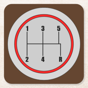 Porta-copo De Papel Quadrado Conjunto de Portas copos Gráfico do Botão de Des