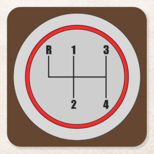 Porta-copo De Papel Quadrado Conjunto de Portas copos Gráfico do Botão de Des