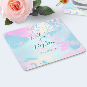 Porta-copo De Papel Quadrado Conjunto de Rolo de Papel para Cerveja de Casament