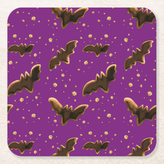 Porta-copo De Papel Quadrado Cookie Bats e Crumbs