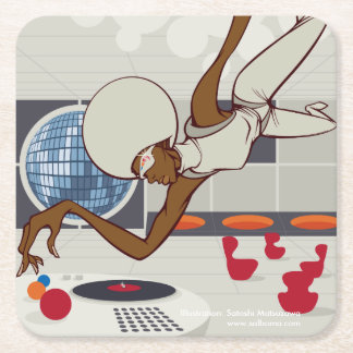 Porta-copo De Papel Quadrado Cosmos