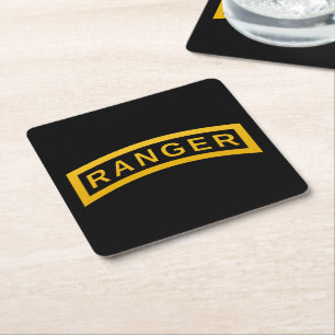 Porta-copo De Papel Quadrado Crachá de Ranger