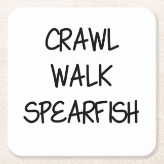 Porta-copo De Papel Quadrado Crawl Walk Spearfish