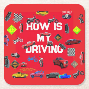 Porta-copo De Papel Quadrado crianças