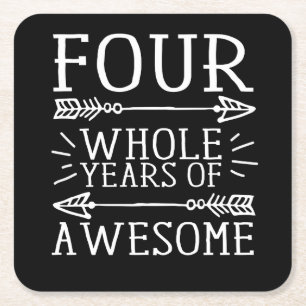 Porta-copo De Papel Quadrado Crianças Quarto Aniversário, Rapaz de Aniversár