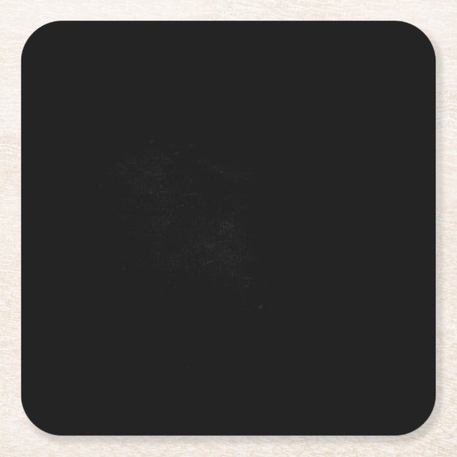 Porta-copo De Papel Quadrado Crie o Seu Personalizado (Frente)