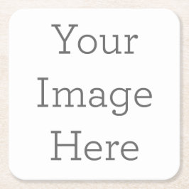 Porta-copo De Papel Quadrado Crie suas próprias Portas copos quadradas