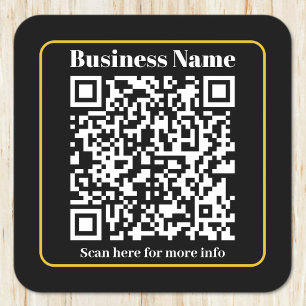 Porta-copo De Papel Quadrado Crie um código QR de negócios instantaneamente esc