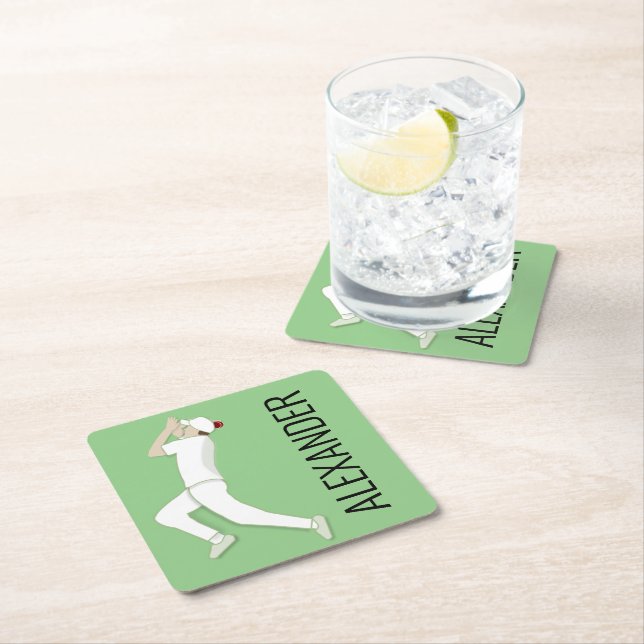 Porta-copo De Papel Quadrado Críquete (Insitu)