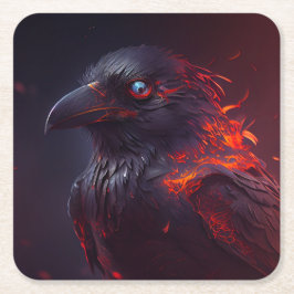 Porta-copo De Papel Quadrado Crow