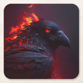 Porta-copo De Papel Quadrado Crow