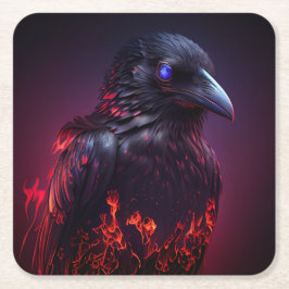 Porta-copo De Papel Quadrado Crow