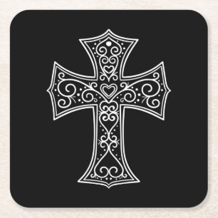 Porta-copo De Papel Quadrado Cruz fundamental