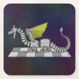 Porta-copo De Papel Quadrado Cyberdragon