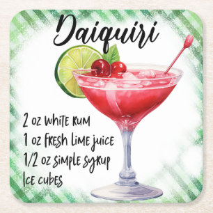 Porta-copo De Papel Quadrado Daiquiri