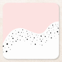 Design rosa mínimo com pontos