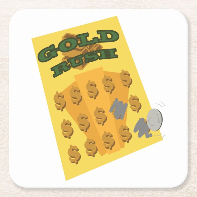 Porta-copo De Papel Quadrado Desligar (Frente)