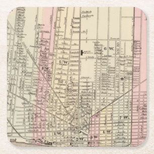 Porta-copo De Papel Quadrado Detroit