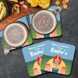 Porta-copo De Papel Quadrado Dia do Jogo Super Fã do Jogador de Futebol<br><div class="desc">Personalize essas portas copos de papel de jogador de futebol com seu nome para que você esteja pronto para o grande jogo. Consulte os convites CORRESPONDENTES e muito mais na nossa loja.</div>