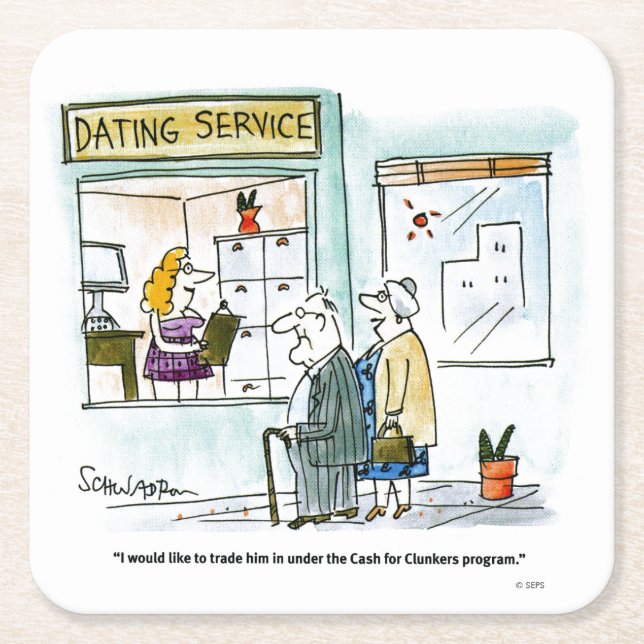 Porta-copo De Papel Quadrado Dinheiro para Depositados (Frente)