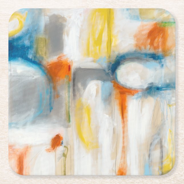 Porta-copo De Papel Quadrado Direção I (Frente)