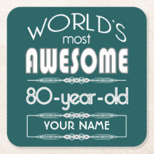 do 80 do aniversário dos mundos verde escuro