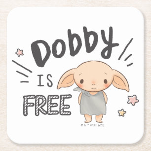 Porta-copo De Papel Quadrado Dobby Is Free